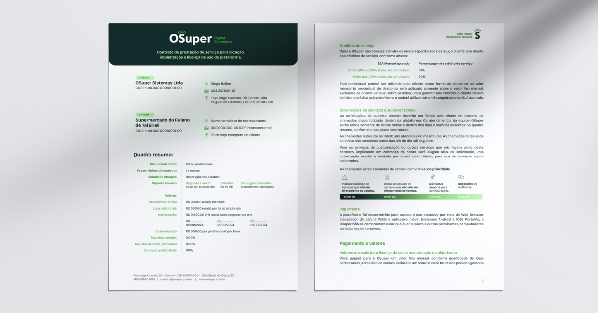 Case OSuper Digital Commerce